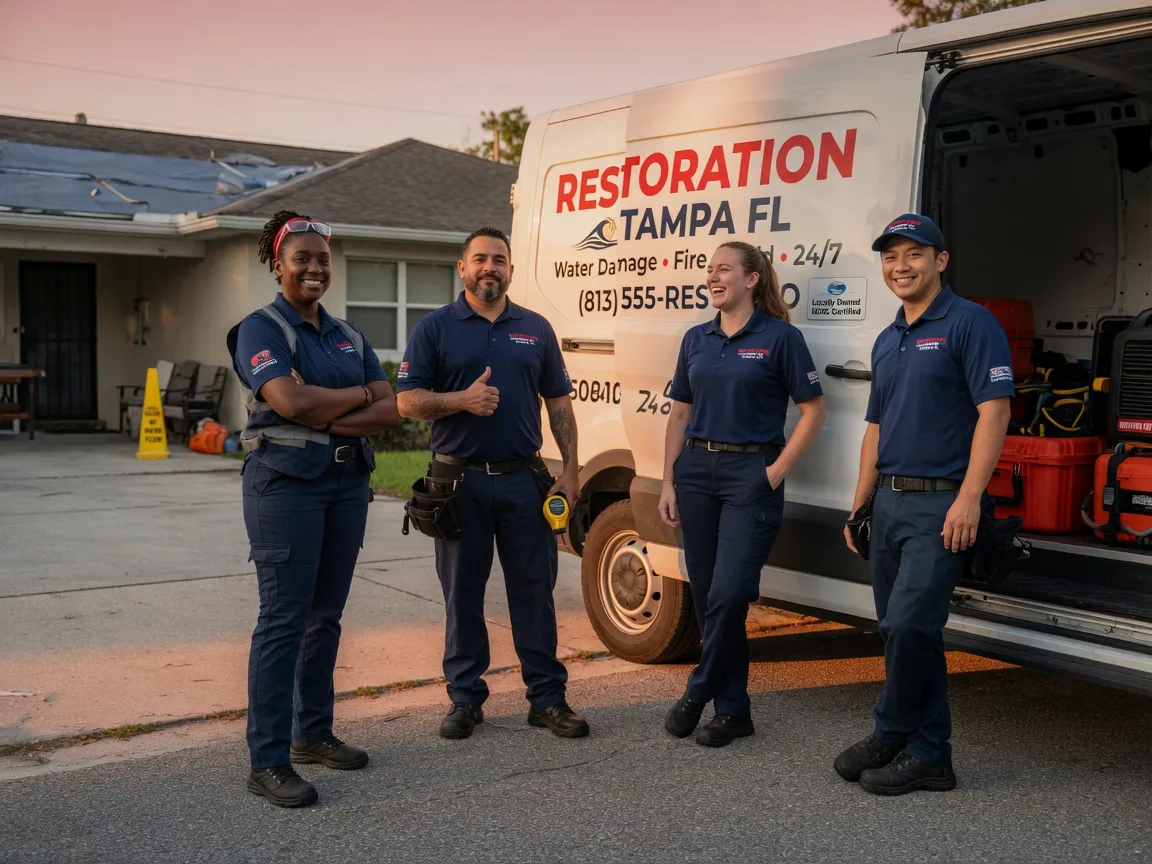 Water Damage Restoration company in Tippo, MS